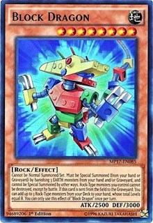 Block Dragon [MP17-EN085] Ultra Rare | Galaxy Games LLC