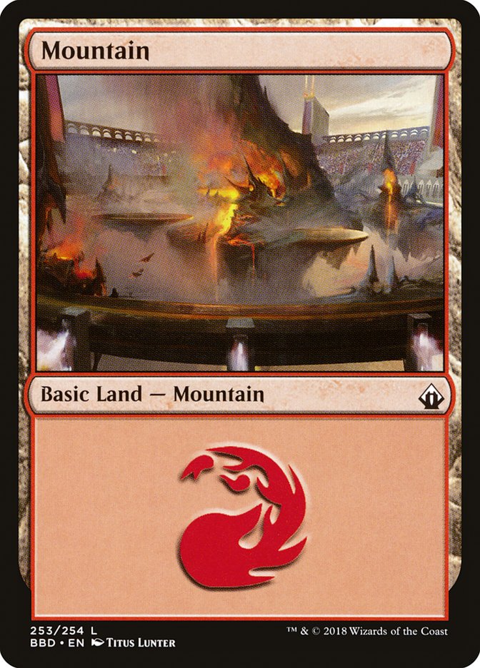 Mountain (253) [Battlebond] | Galaxy Games LLC