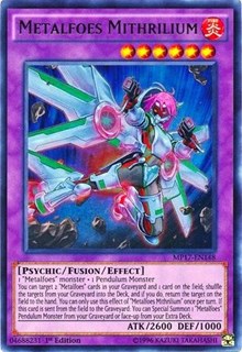 Metalfoes Mithrilium [MP17-EN148] Ultra Rare | Galaxy Games LLC