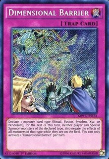 Dimensional Barrier [MP17-EN163] Secret Rare | Galaxy Games LLC