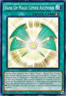 Rank-Up-Magic Cipher Ascension [MP17-EN210] Common | Galaxy Games LLC