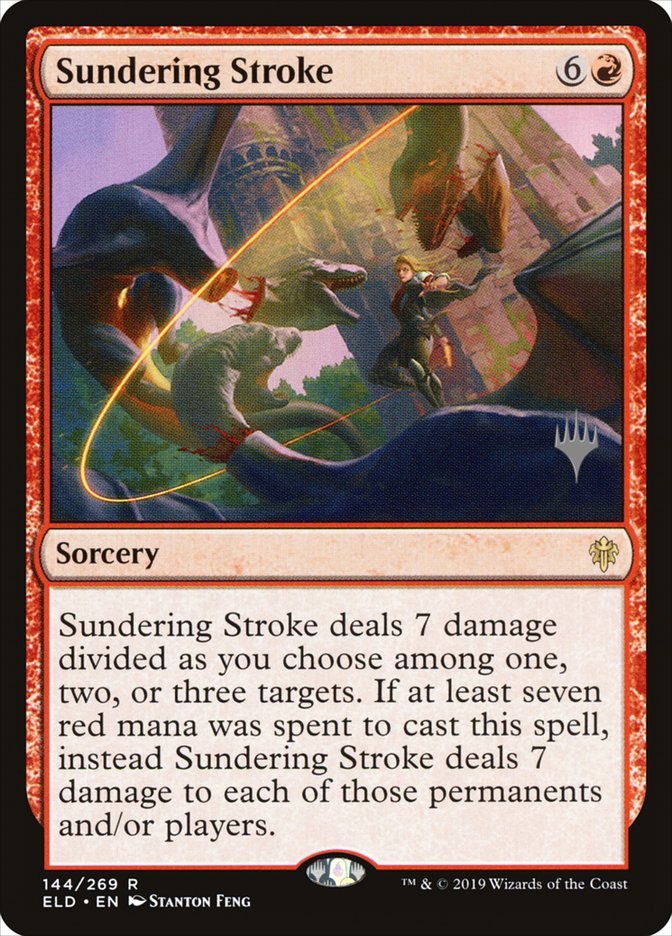 Sundering Stroke (Promo Pack) [Throne of Eldraine Promos] | Galaxy Games LLC