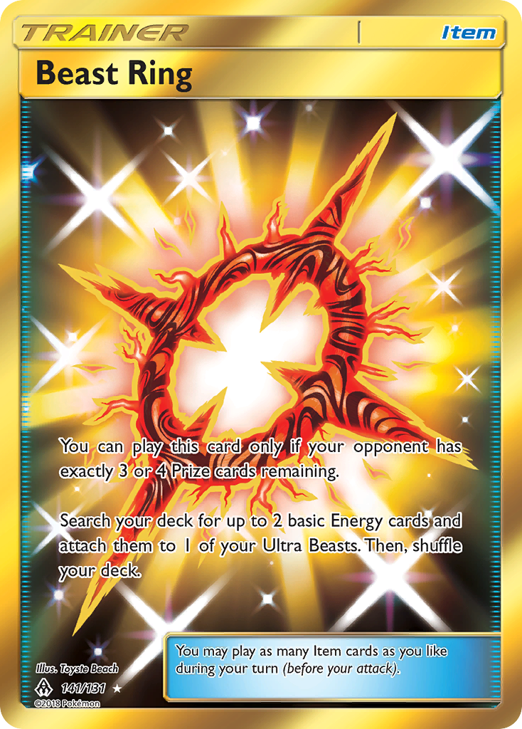 Beast Ring (141/131) [Sun & Moon: Forbidden Light] | Galaxy Games LLC