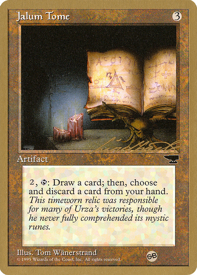 Jalum Tome (Leon Lindback) (SB) [Pro Tour Collector Set] | Galaxy Games LLC