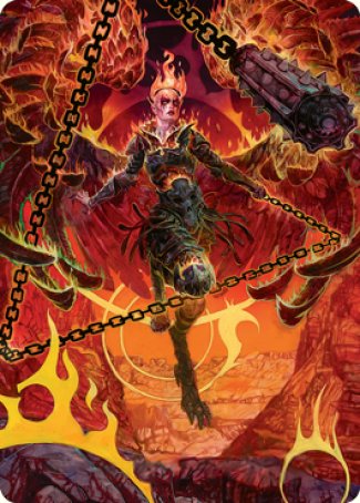 Zariel, Archduke of Avernus Art Card [Dungeons & Dragons: Adventures in the Forgotten Realms Art Series] | Galaxy Games LLC