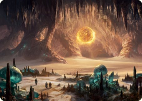 Plains (265) Art Card [Dungeons & Dragons: Adventures in the Forgotten Realms Art Series] | Galaxy Games LLC