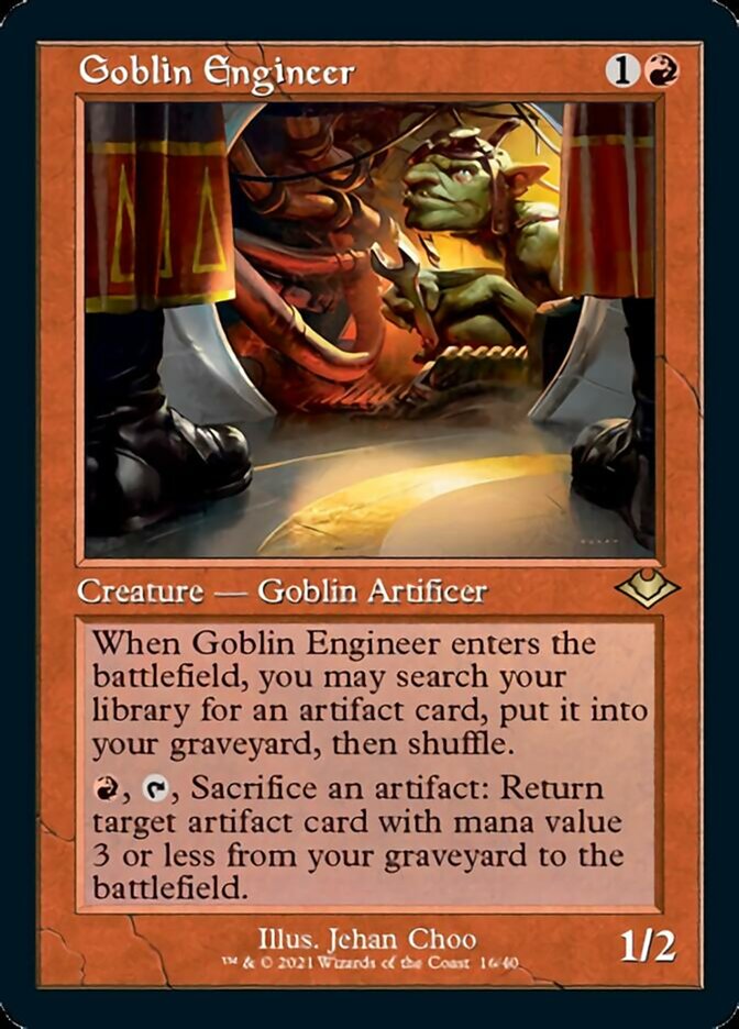 Goblin Engineer (Retro) [Modern Horizons 2] | Galaxy Games LLC