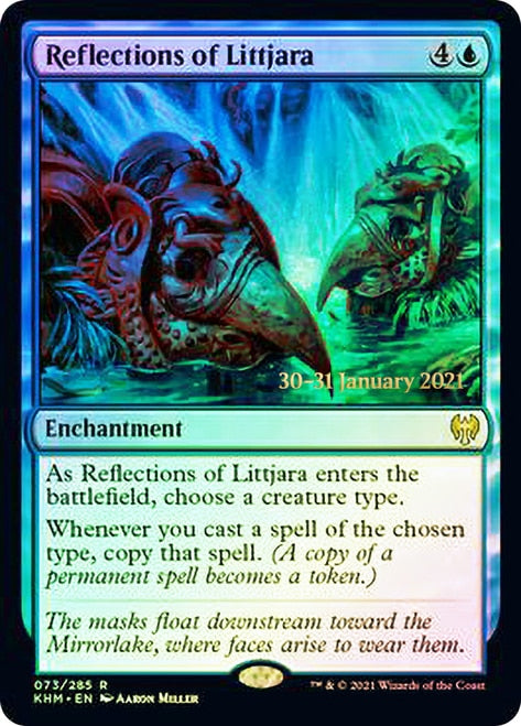 Reflections of Littjara [Kaldheim Prerelease Promos] | Galaxy Games LLC