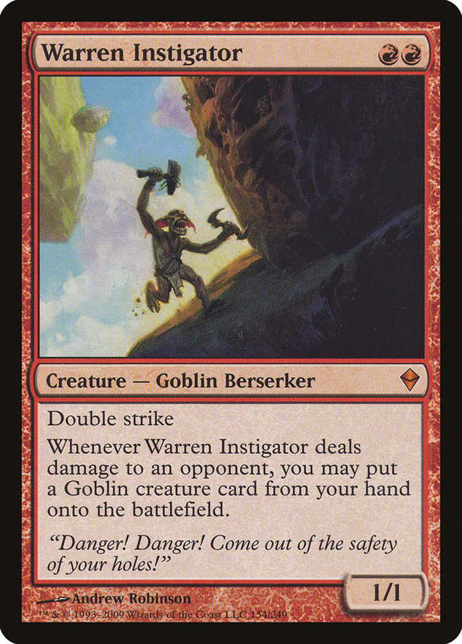 Warren Instigator [Zendikar] | Galaxy Games LLC