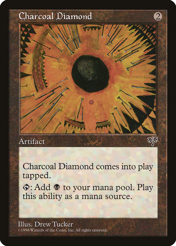 Charcoal Diamond [Mirage] | Galaxy Games LLC