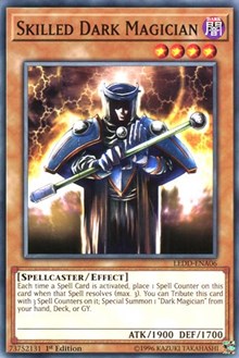 Skilled Dark Magician [LEDD-ENA06] Common | Galaxy Games LLC