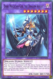 Dark Magician Girl the Dragon Knight [LEDD-ENA36] Common | Galaxy Games LLC