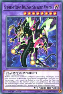 Supreme King Dragon Starving Venom [LEDD-ENC26] Common | Galaxy Games LLC