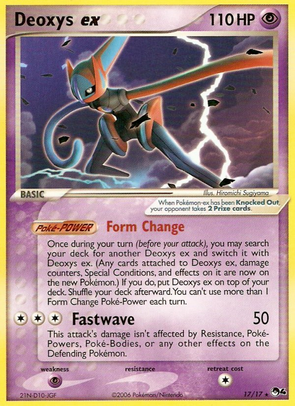 Deoxys ex (17/17) [POP Series 4] | Galaxy Games LLC