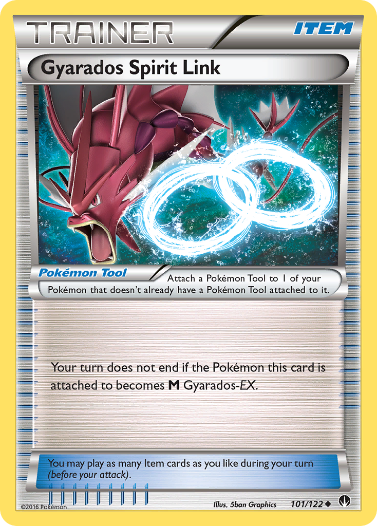 Gyarados Spirit Link (101/122) [XY: BREAKpoint] | Galaxy Games LLC