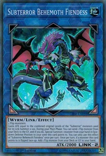 Subterror Behemoth Fiendess [CIBR-EN098] Super Rare | Galaxy Games LLC