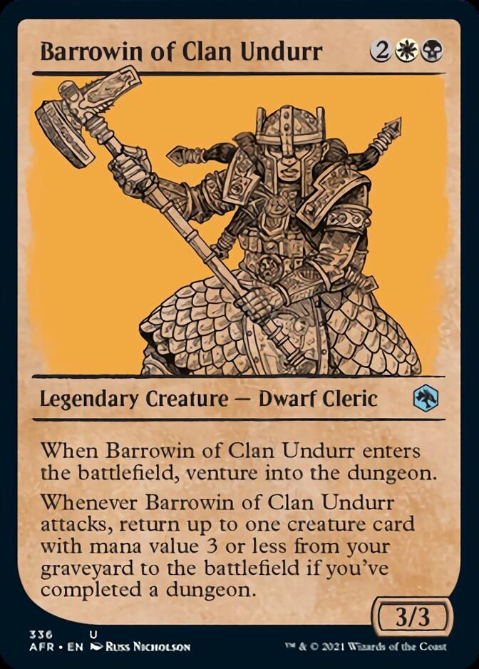 Barrowin of Clan Undurr (Showcase) [Dungeons & Dragons: Adventures in the Forgotten Realms] | Galaxy Games LLC