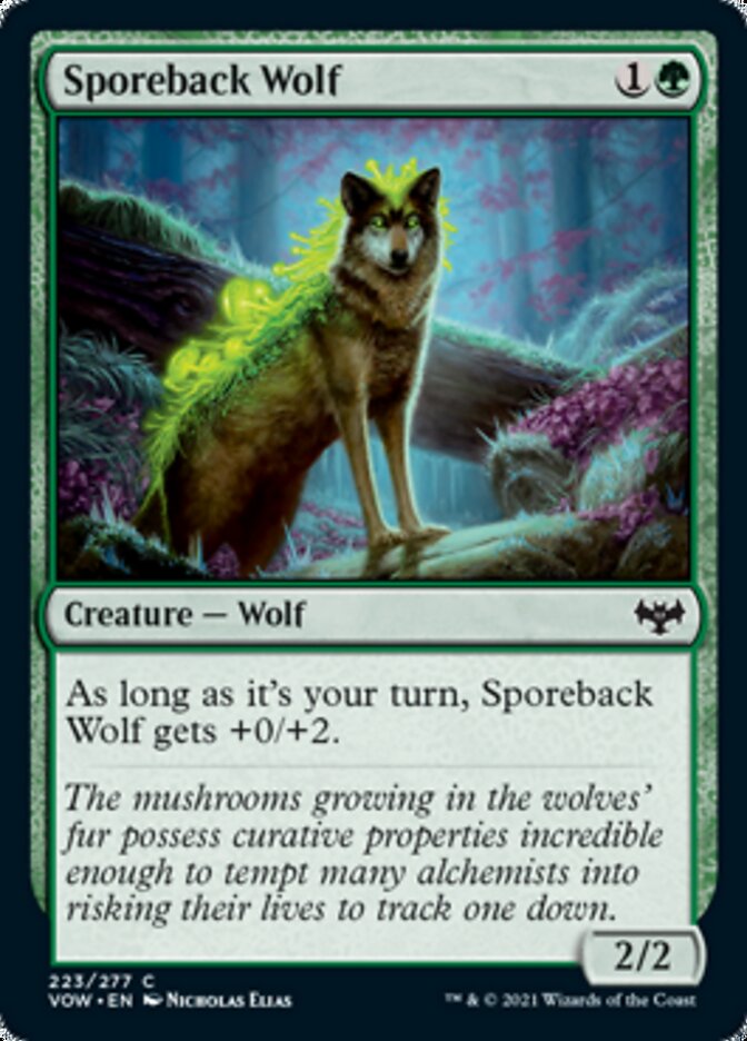 Sporeback Wolf [Innistrad: Crimson Vow] | Galaxy Games LLC