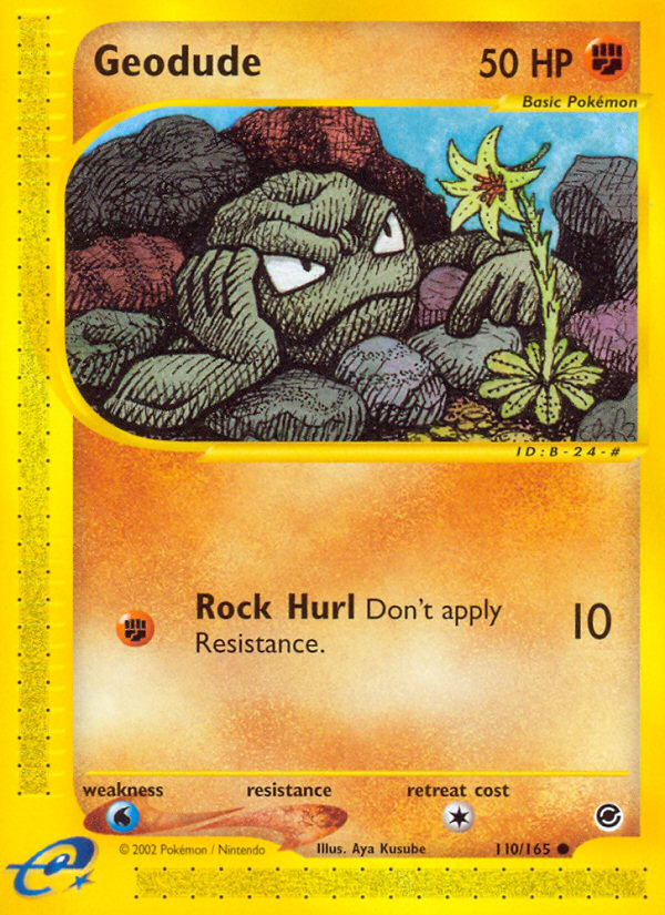 Geodude (110/165) [Expedition: Base Set] | Galaxy Games LLC