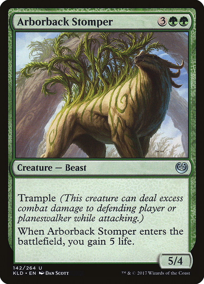 Arborback Stomper (Intro Pack) [Kaladesh Promos] | Galaxy Games LLC