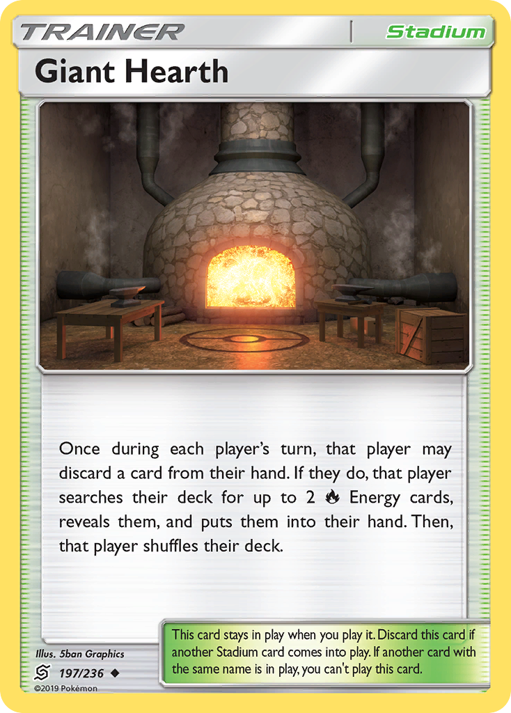 Giant Hearth (197/236) [Sun & Moon: Unified Minds] | Galaxy Games LLC