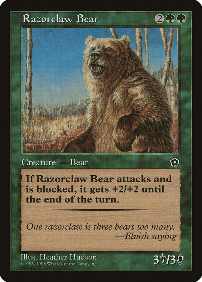 Razorclaw Bear [Portal Second Age] | Galaxy Games LLC