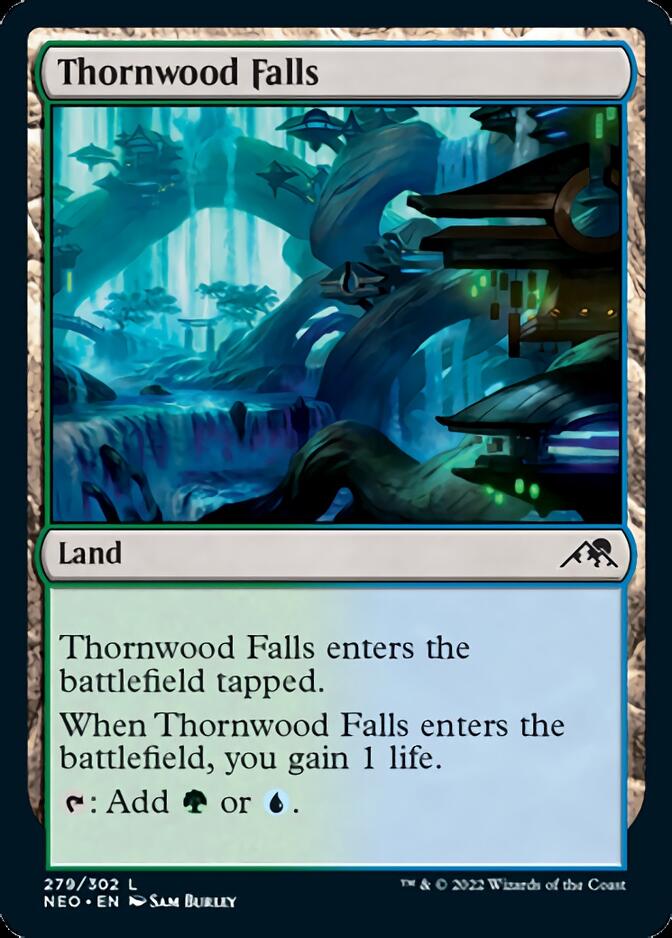 Thornwood Falls [Kamigawa: Neon Dynasty] | Galaxy Games LLC