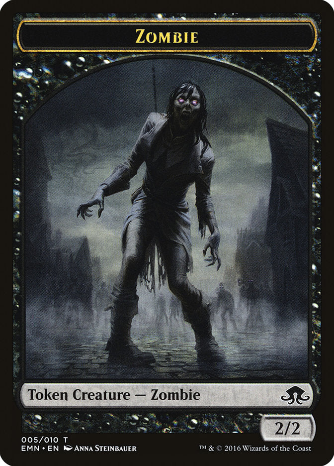 Zombie Token (005/010) [Eldritch Moon Tokens] | Galaxy Games LLC