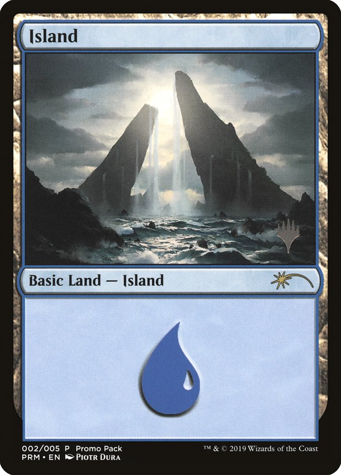 Island (2) [Core Set 2020 Promo Pack] | Galaxy Games LLC