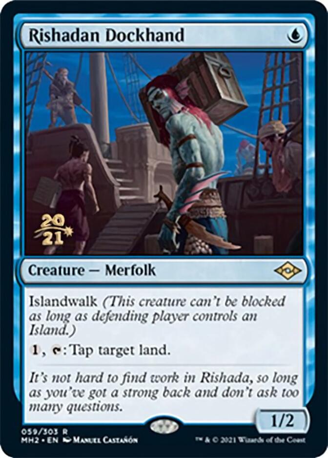 Rishadan Dockhand [Modern Horizons 2 Prerelease Promos] | Galaxy Games LLC