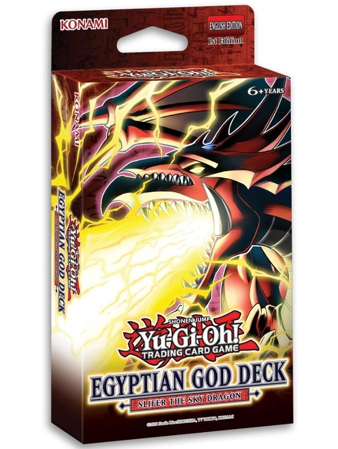 Egyptian God Deck - Slifer the Sky Dragon (1st Edition) | Galaxy Games LLC