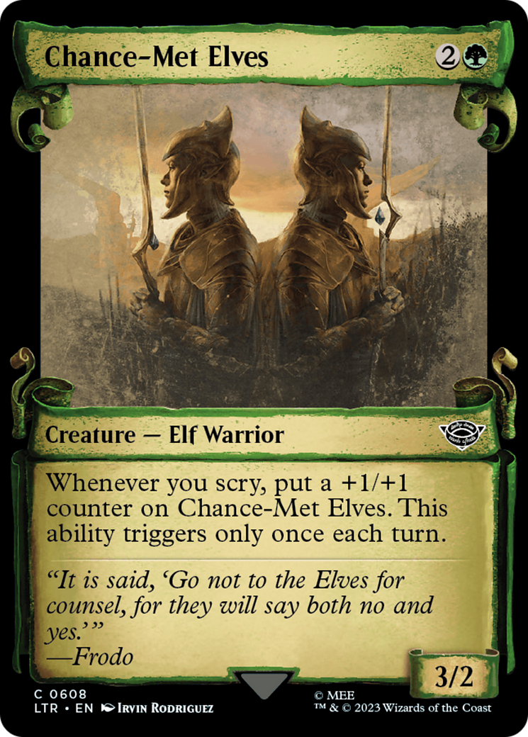 Chance-Met Elves [The Lord of the Rings: Tales of Middle-Earth Showcase Scrolls] | Galaxy Games LLC