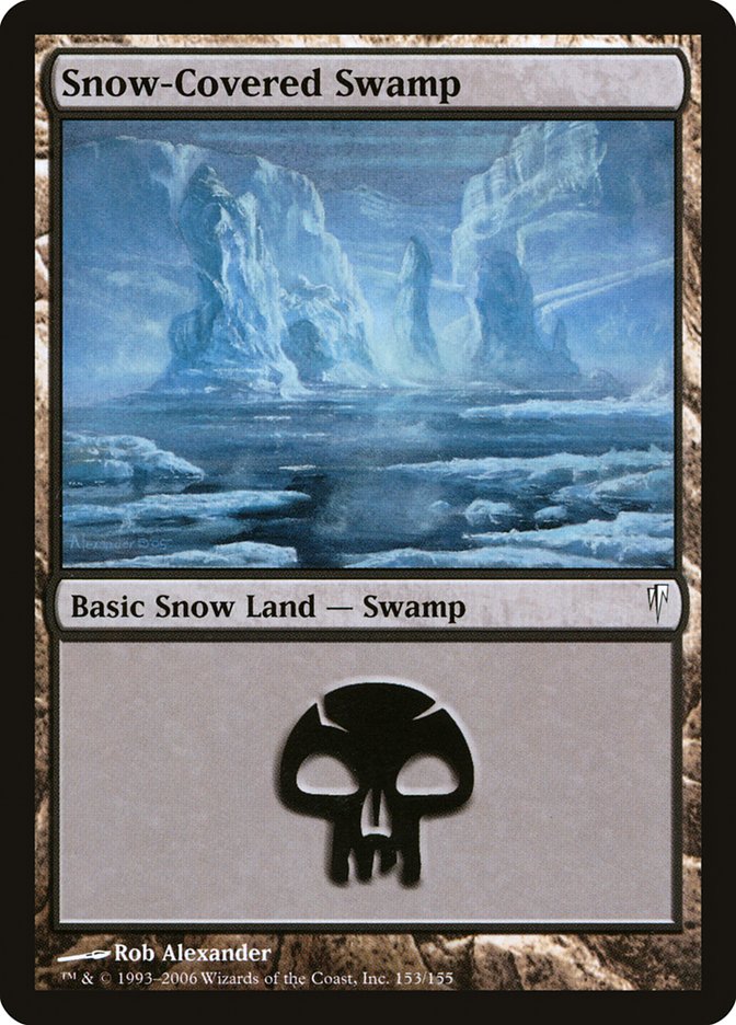 Snow-Covered Swamp [Coldsnap] | Galaxy Games LLC