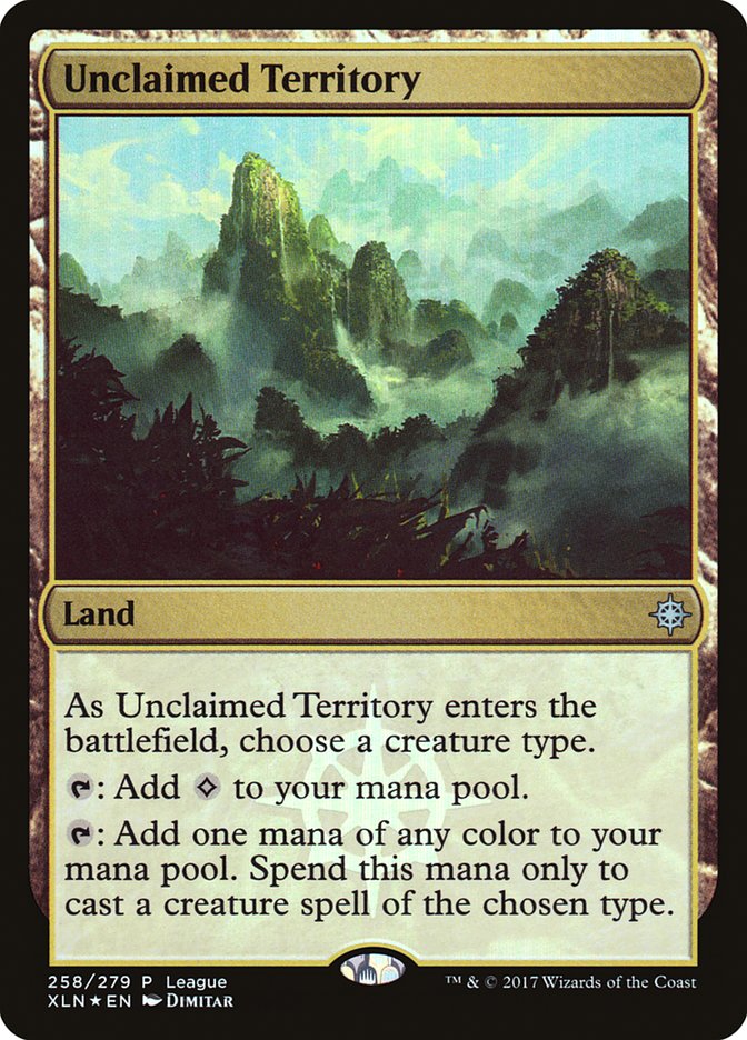 Unclaimed Territory (League) [Ixalan Promos] | Galaxy Games LLC