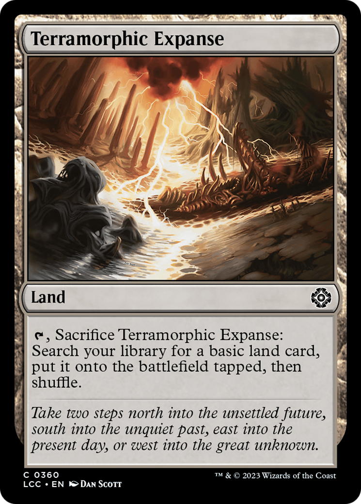 Terramorphic Expanse [The Lost Caverns of Ixalan Commander] | Galaxy Games LLC