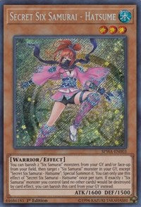 Secret Six Samurai - Hatsume [SPWA-EN003] Secret Rare | Galaxy Games LLC