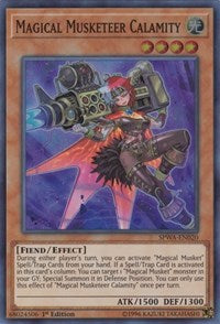 Magical Musketeer Calamity [SPWA-EN020] Super Rare | Galaxy Games LLC