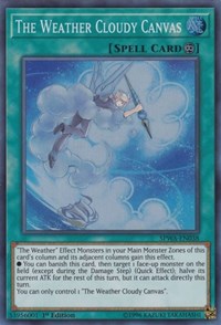 The Weather Cloudy Canvas [SPWA-EN038] Super Rare | Galaxy Games LLC