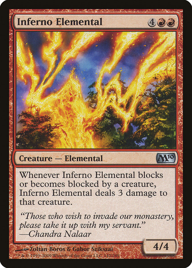 Inferno Elemental [Magic 2010] | Galaxy Games LLC