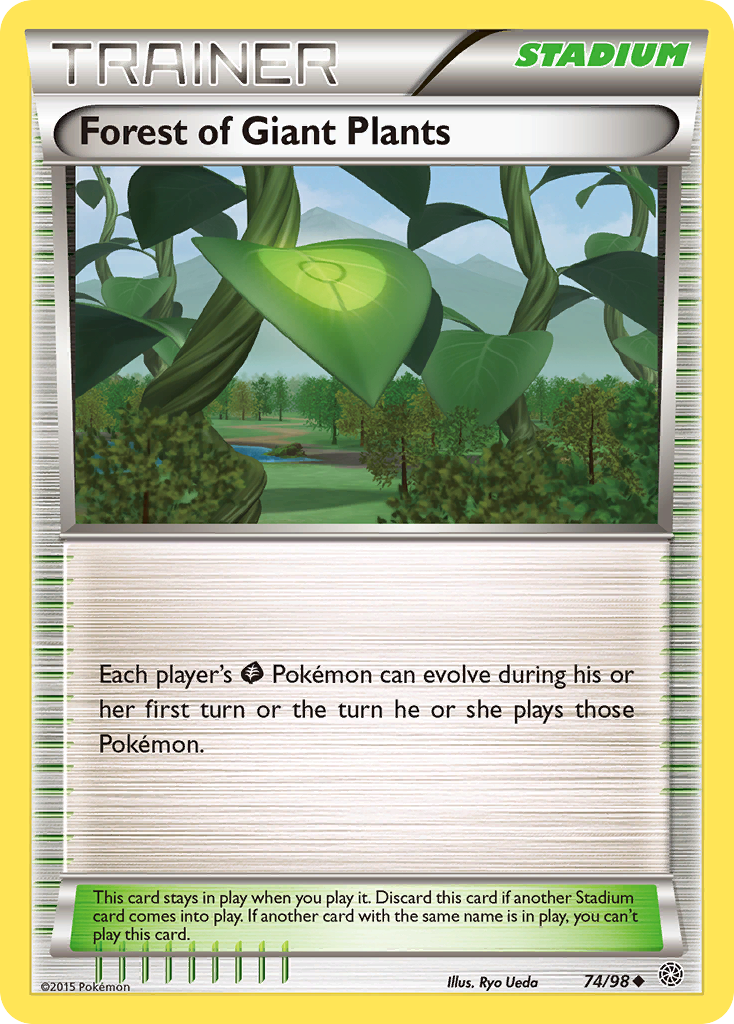 Forest of Giant Plants (74/98) [XY: Ancient Origins] | Galaxy Games LLC