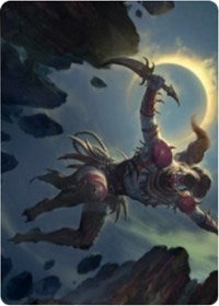 Nighthawk Scavenger Art Card [Zendikar Rising Art Series] | Galaxy Games LLC