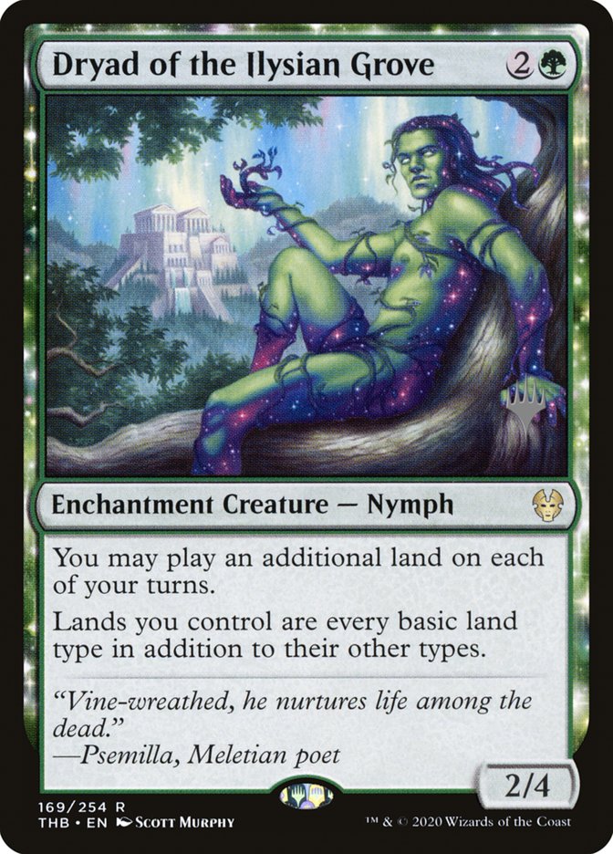 Dryad of the Ilysian Grove (Promo Pack) [Theros Beyond Death Promos] | Galaxy Games LLC