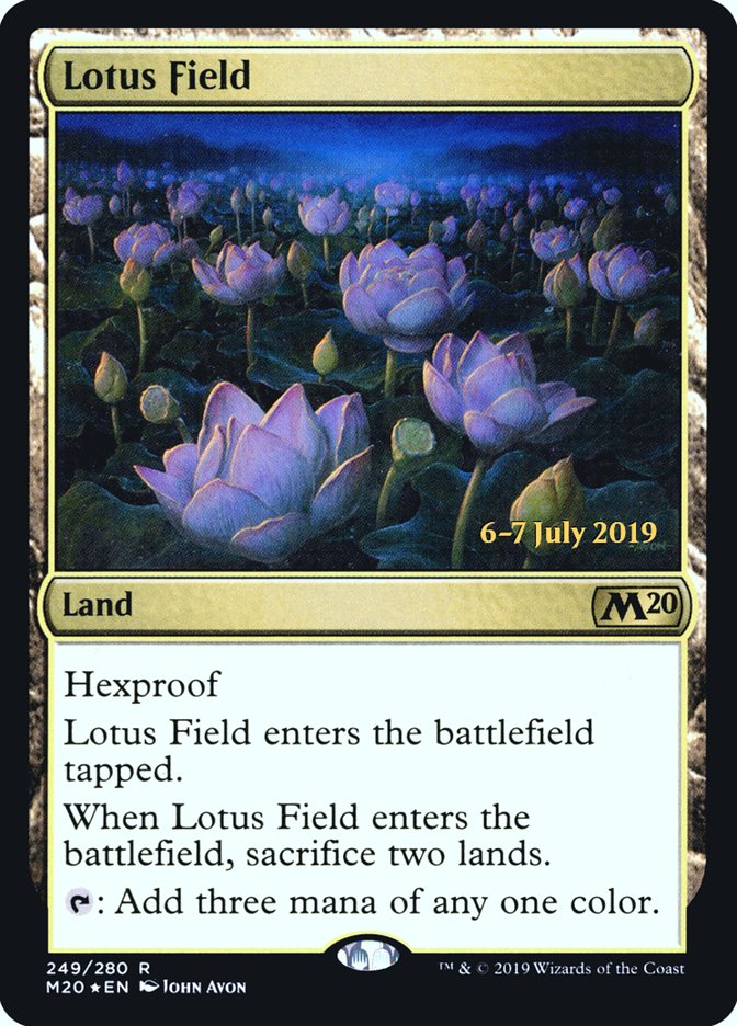 Lotus Field [Core Set 2020 Prerelease Promos] | Galaxy Games LLC