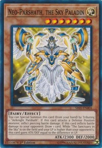 Neo-Parshath, the Sky Paladin [SR05-EN004] Common | Galaxy Games LLC