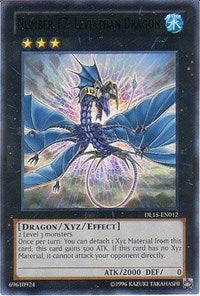Number 17: Leviathan Dragon (Green) [DL15-EN012] Rare | Galaxy Games LLC
