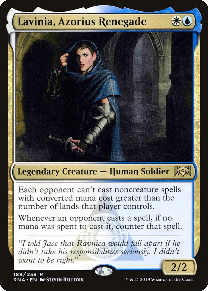 Lavinia, Azorius Renegade [Ravnica Allegiance] | Galaxy Games LLC