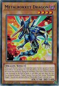 Metalrokket Dragon [EXFO-EN008] Rare | Galaxy Games LLC