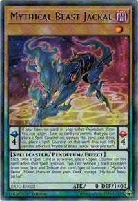 Mythical Beast Jackal [EXFO-EN022] Rare | Galaxy Games LLC