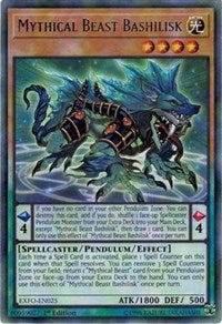 Mythical Beast Bashilisk [EXFO-EN025] Rare | Galaxy Games LLC