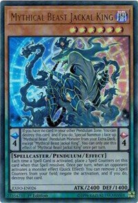 Mythical Beast Jackal King [EXFO-EN026] Ultra Rare | Galaxy Games LLC